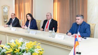 ՀՀ քննչական կոմիտեի նախագահ Արթուր Պողոսյանն ընդունել է ՀՀ-ում Վրաստանի արտակարգ և լիազոր դեսպանին